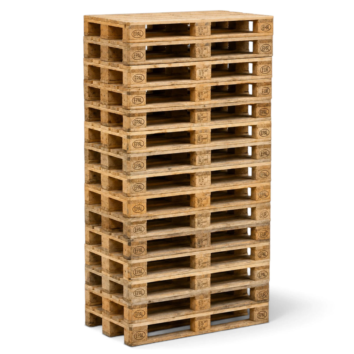 SAMPAK 15 stk. EUR-palle 1200 × 800 mm, brugt A+ kvalitet