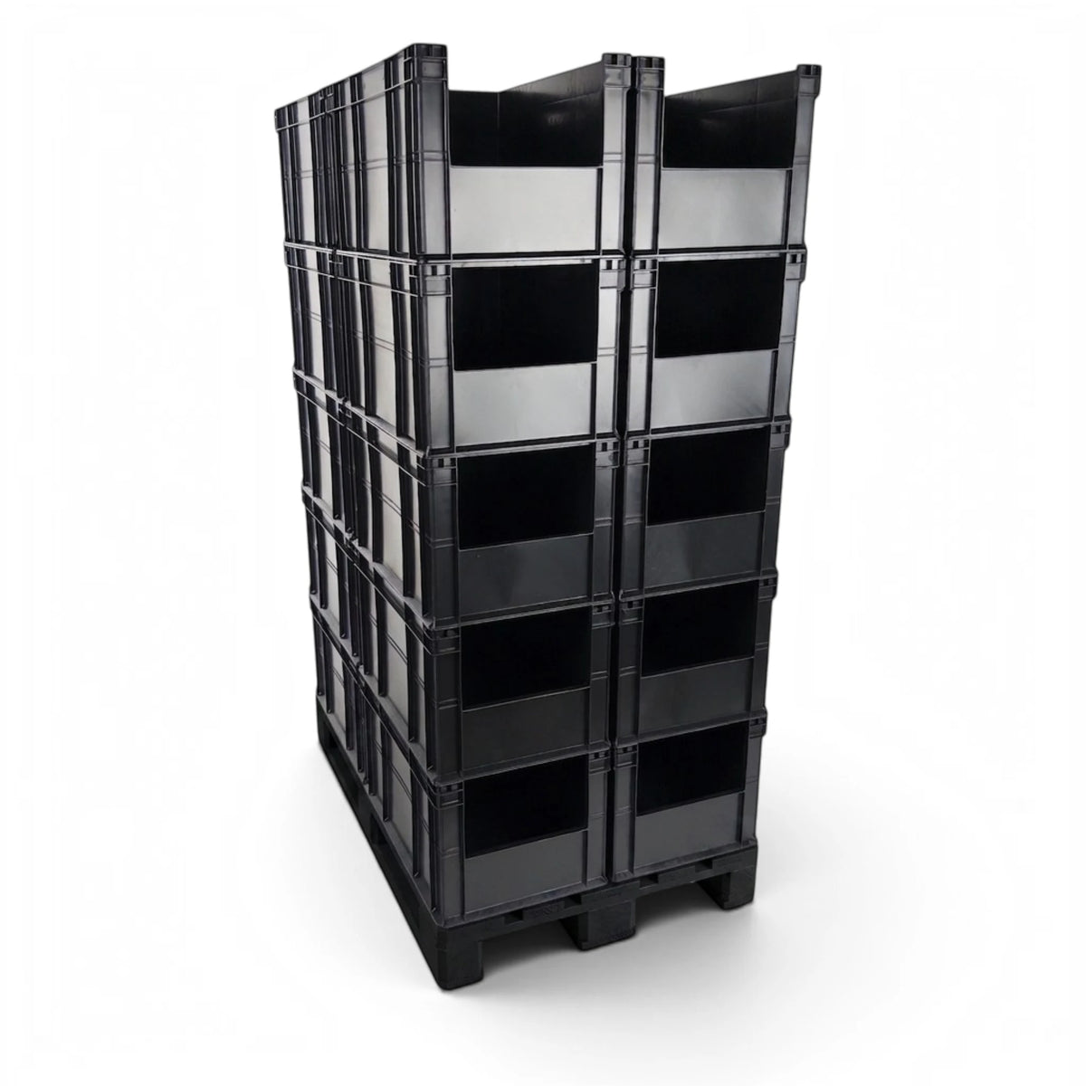 Eurokasse med åben front – 600 × 400 × 340 mm