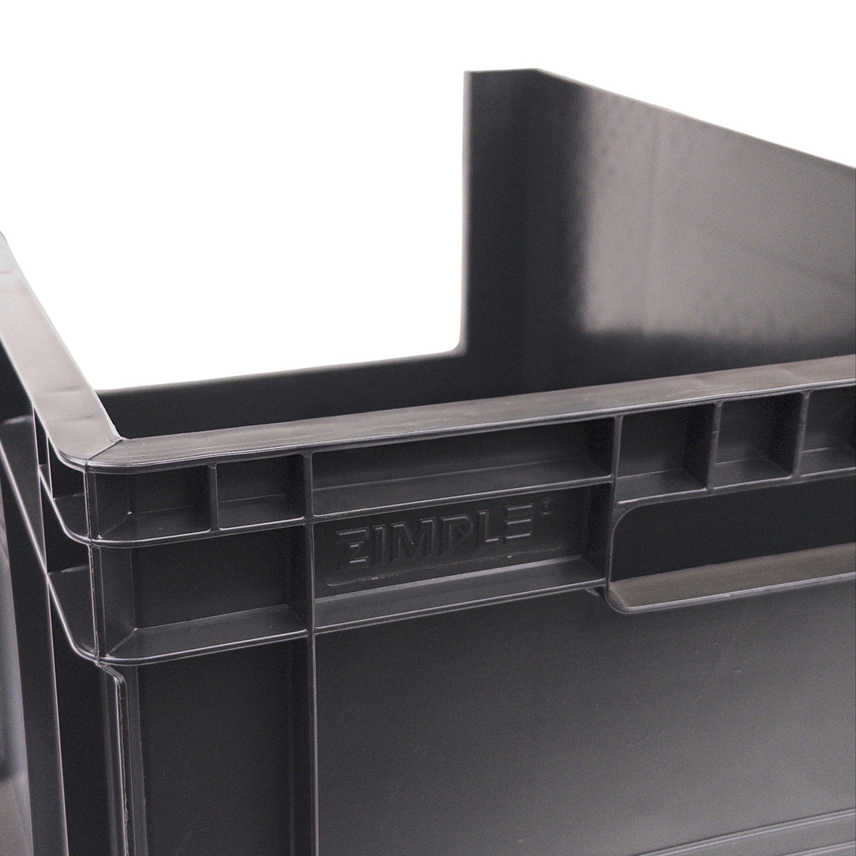 Eurokasse med åben front – 600 × 400 × 340 mm