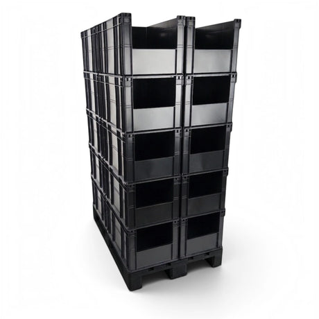Eurokasse med åben front – 600 × 400 × 340 mm