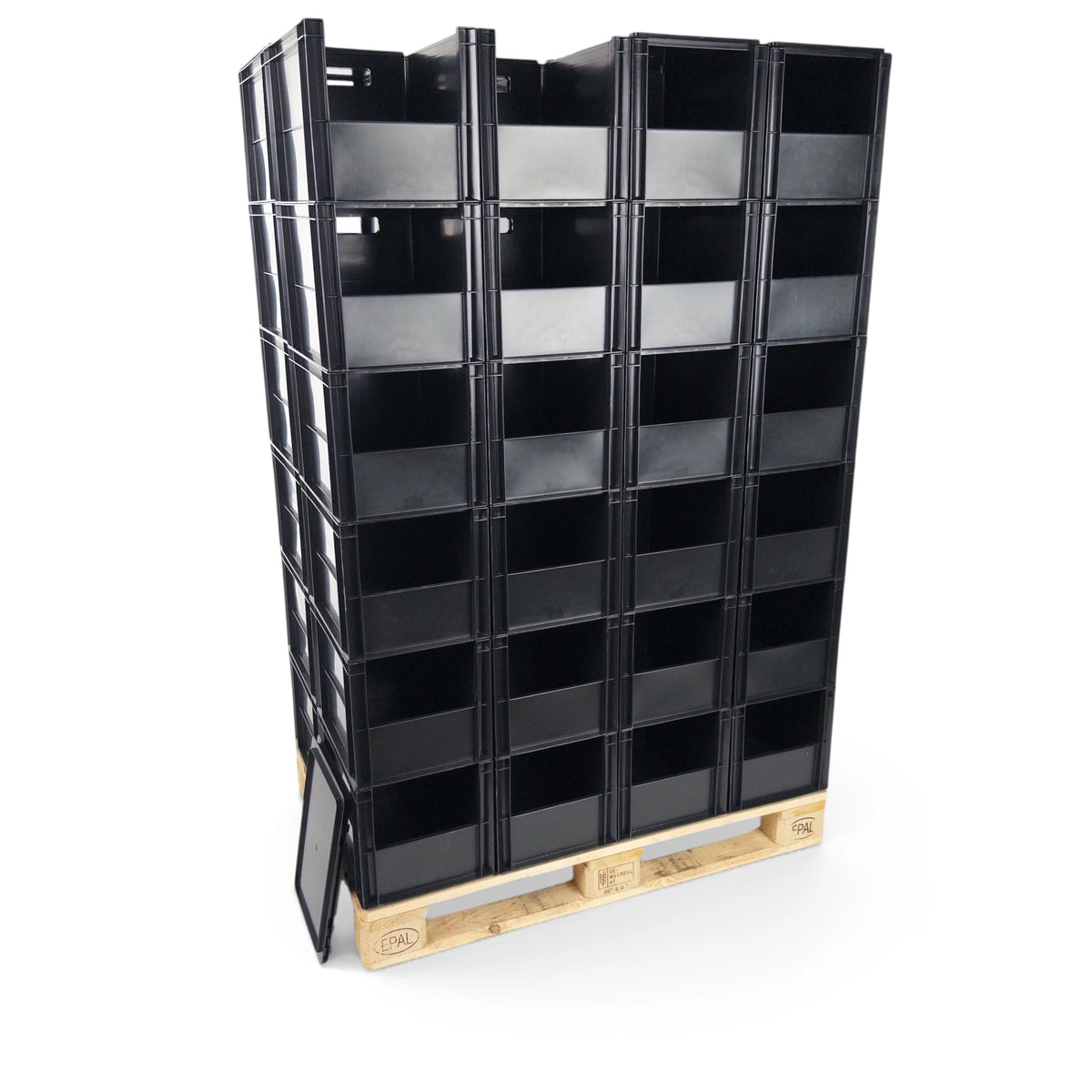 Plug & pluk – komplet pluklager på EUR-palle, Eurokasser 400 × 300 mm