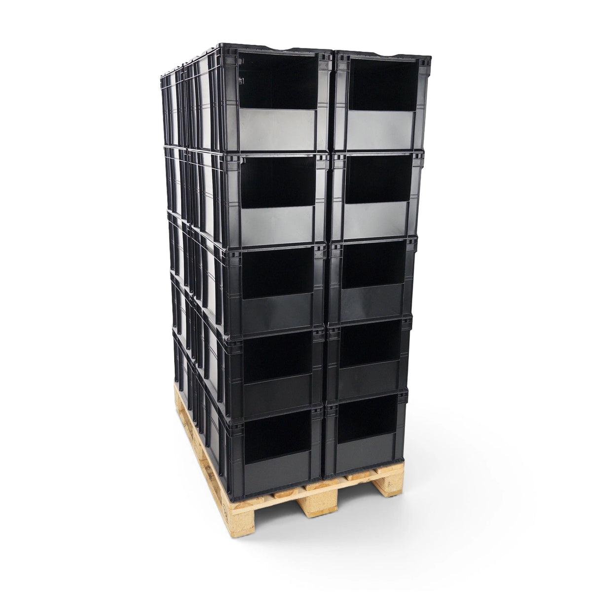 Plug & pluk – komplet pluklager på EUR-palle, Eurokasser 600 × 400 mm