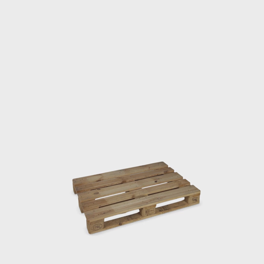 Plug & pluk – komplet pluklager på EUR-palle, Eurokasser 400 × 300 mm